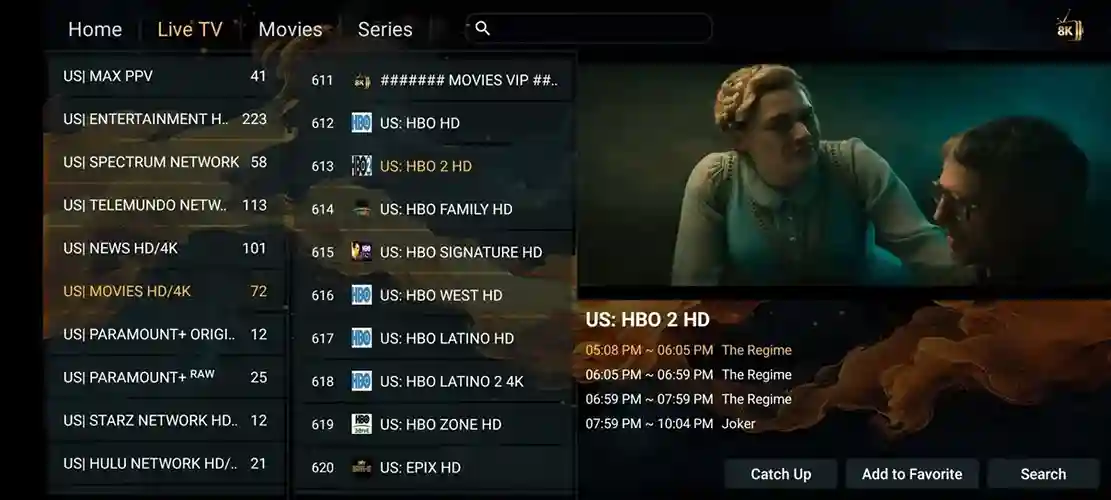 Preview 1 - Gemini Streams Premium IPTV Subscription