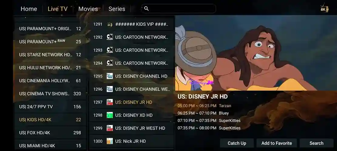 Preview 2 - Gemini Streams Premium IPTV Subscription