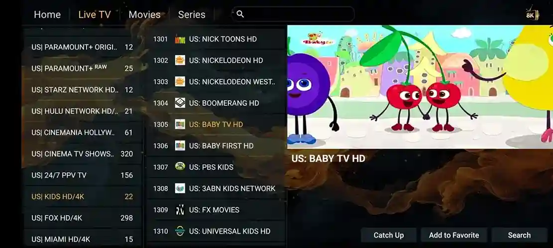Preview 3 - Gemini Streams Premium IPTV Subscription